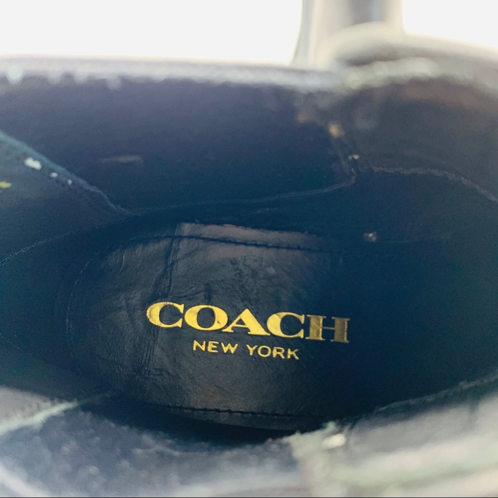 Coach | Men’s Arnold Chelsea Black Leather Boot - Picture 8 of 8